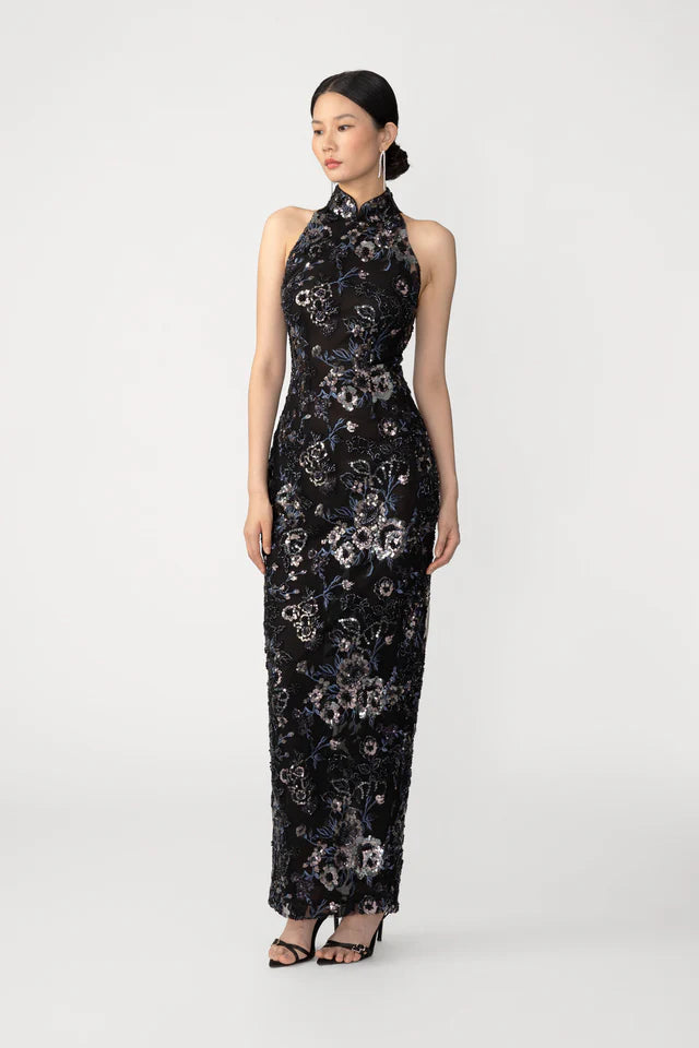 Arielle Embroidered Maxi Dress