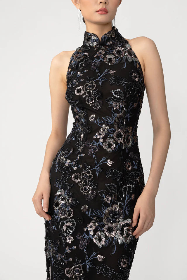Arielle Embroidered Maxi Dress